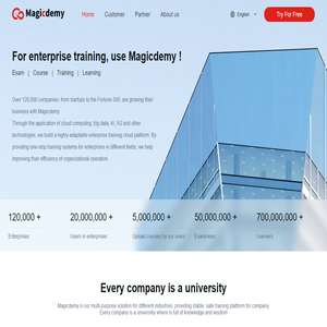 Magicdemy | Enterprise Training Cloud Platform_Employee Training System_Online Training Platform_Enterprise Training Software