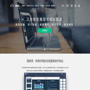 图表秀——免费在线图表制作工具,数据可视化工具