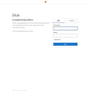 Sign in · GitLab