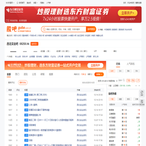 西北实业(08258)股吧_西北实业怎么样_分析讨论社区—东方财富网